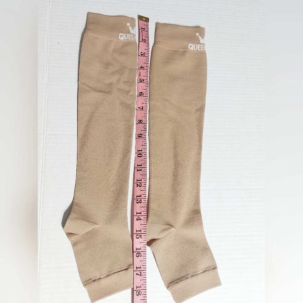 Tan Open Toe 3XL‎ Queen Hero Compression Socks